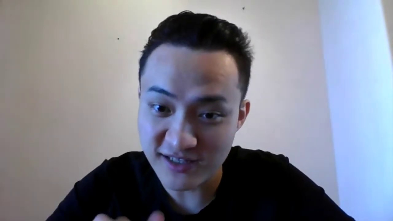 Justin Sun на трансляции